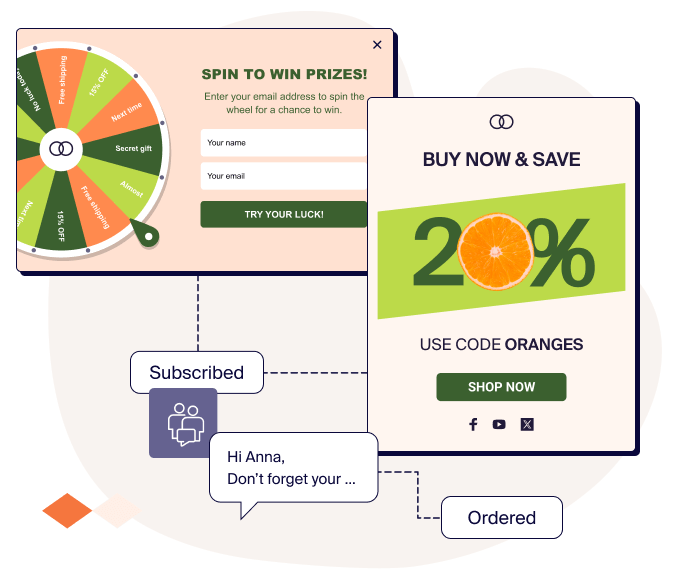 Spin the wheel automation