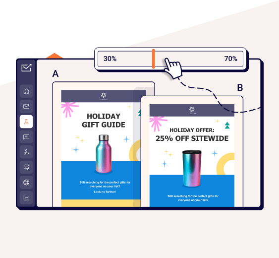 Unlimited A/B testing