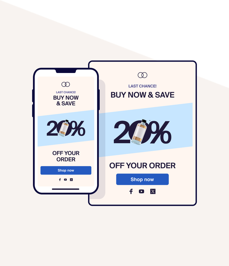 Mobile-ready email templates