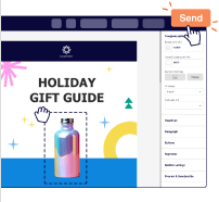 Email builder illustration