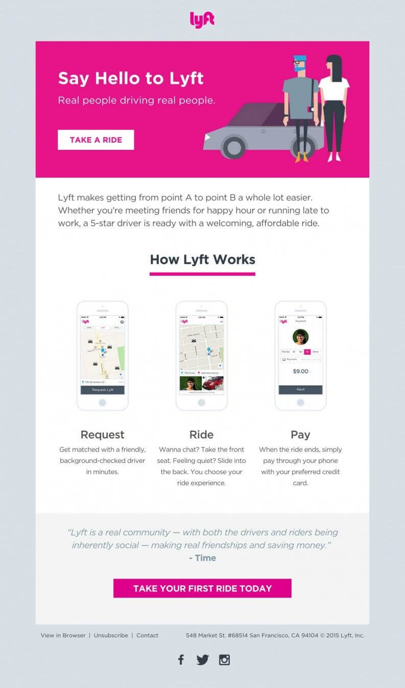 5+ Email Template to New Customer (Examples) Sender