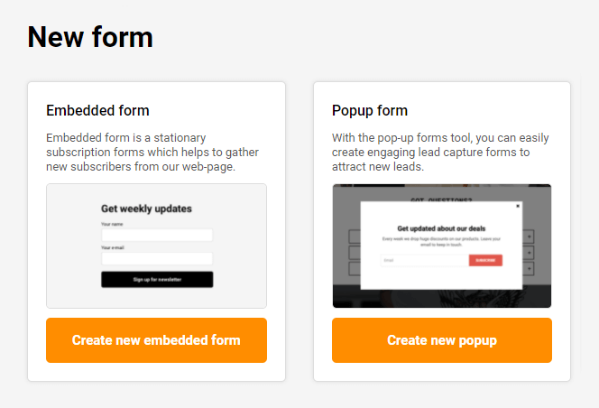 Pop-up forms. What are they and how do I create one for my website?