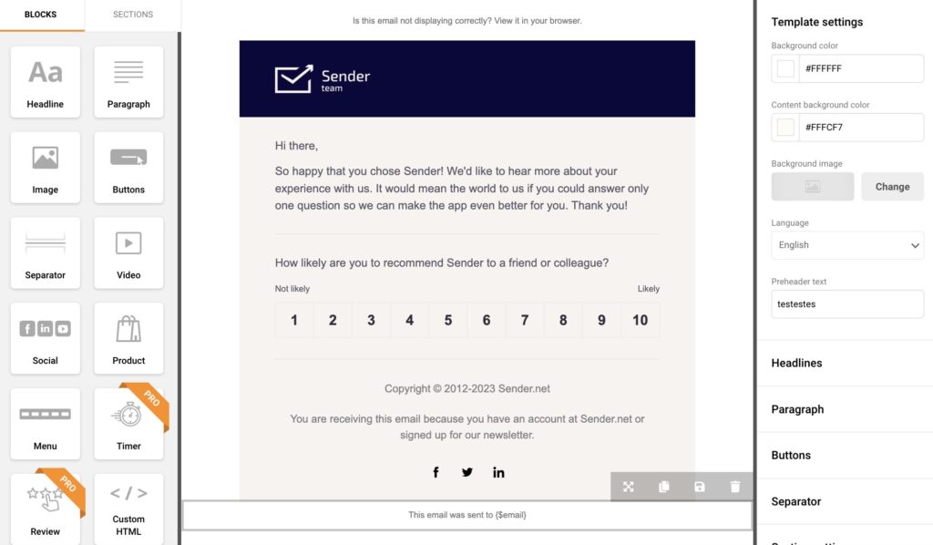 survey_email_template
