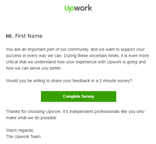 upwork_simple_survey_to_know_subscribers_preferences