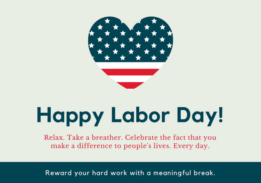 5+ Happy Labor Day Email Template Examples | Sender