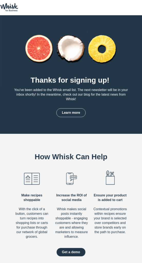 whisk_thanks-for-signing-up_email
