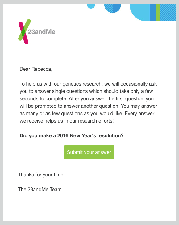 11 Customer Survey Email Template Examples Sender