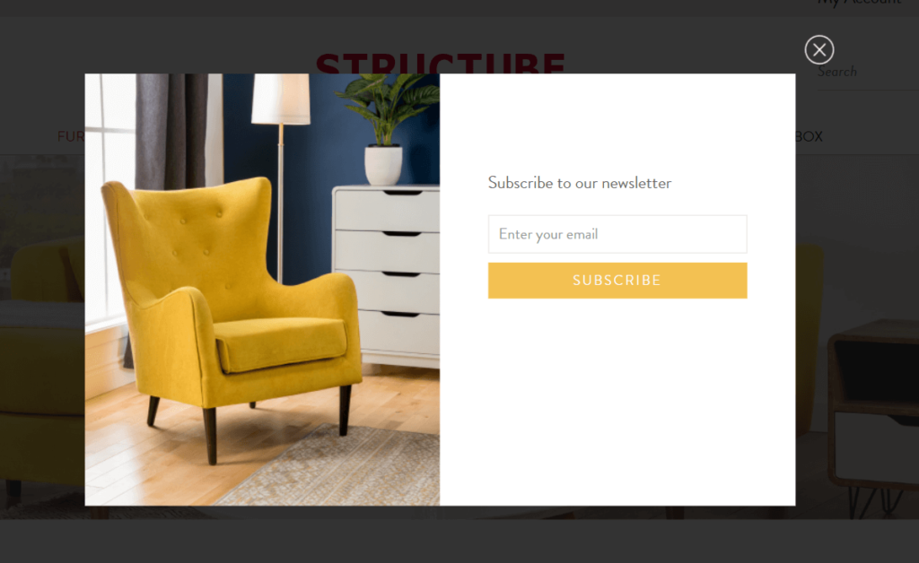 Structube_pop_up