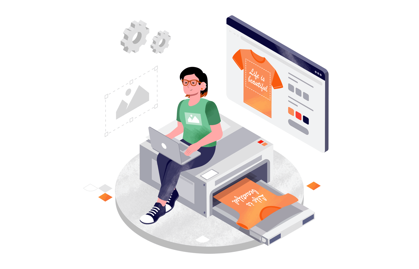 Sell Print-On-Demand Products with Shopify