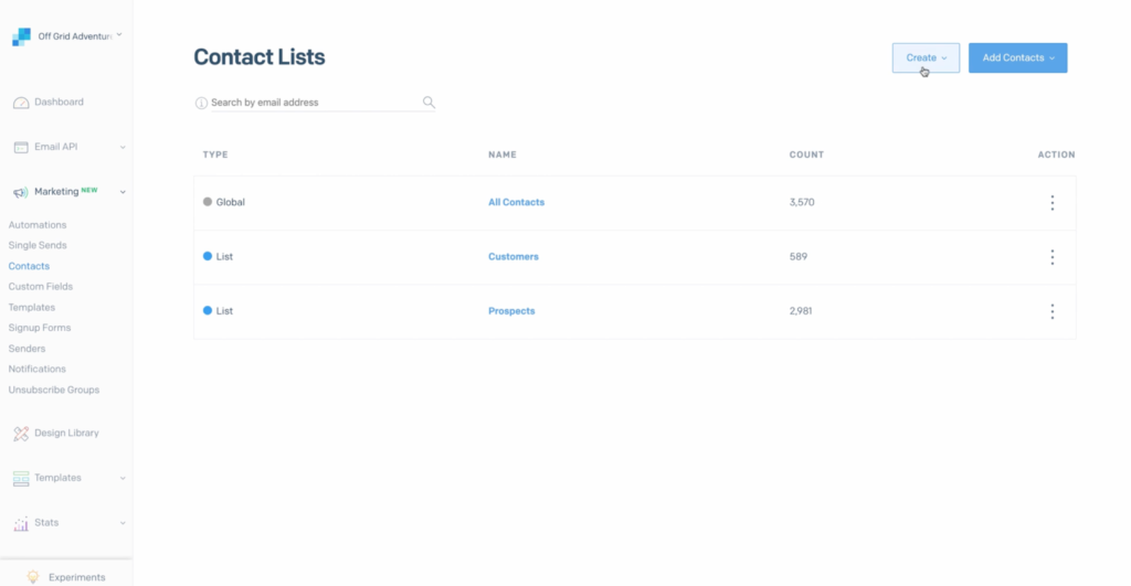 Email List Management: Cross Checking