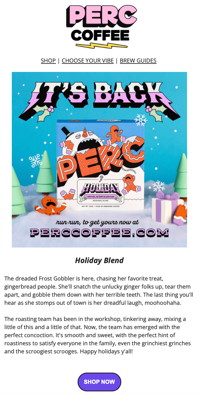 PERC_christmas_newsletter_example