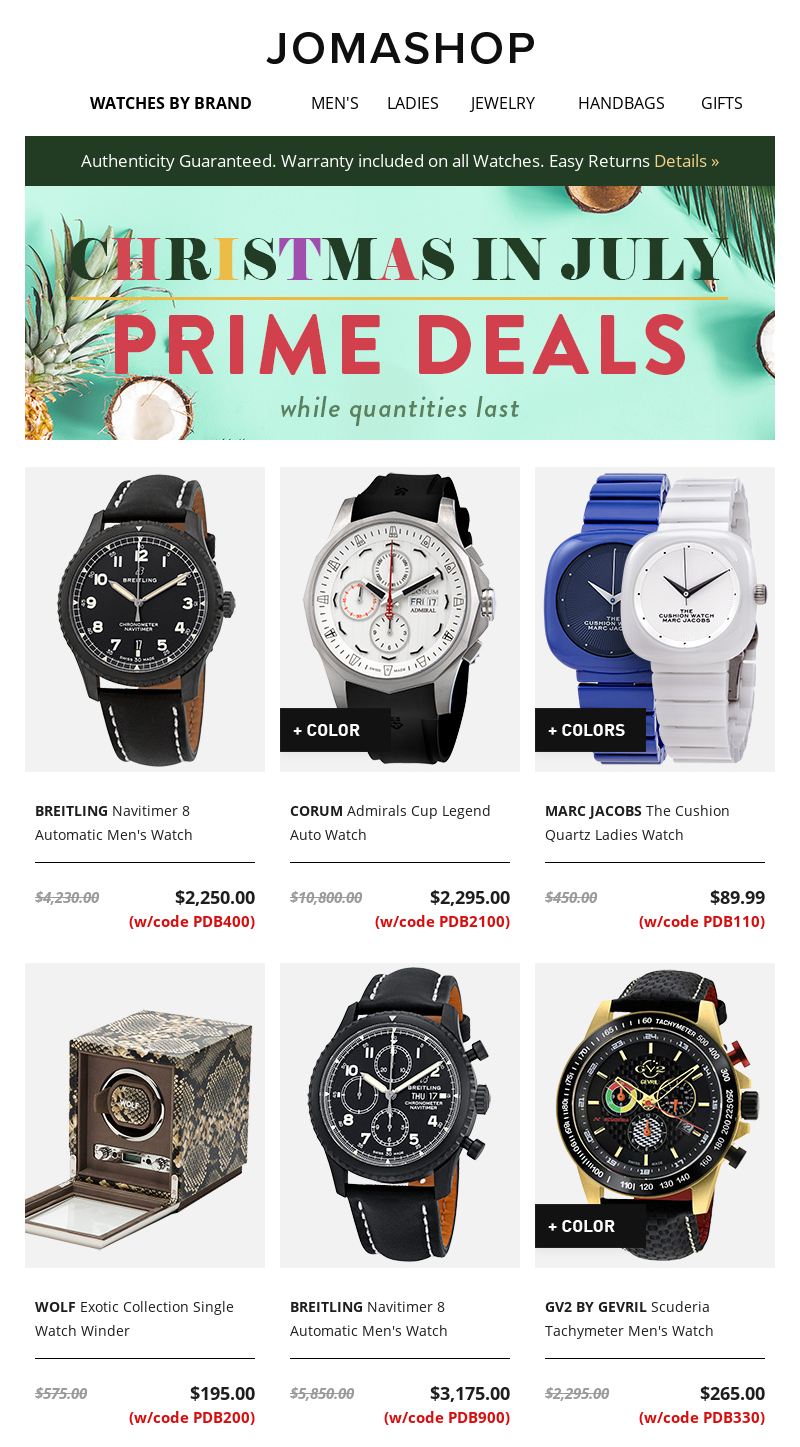 Fresh_Deal_Email_Blast_example_by_JomaShop