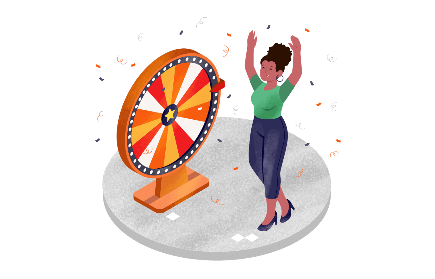 About: YES or NO wheel - spin to decide (Google Play version)