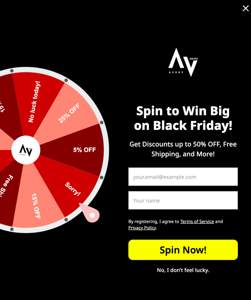 Free Spin the Wheel Popup — Boost Sales the Fun Way