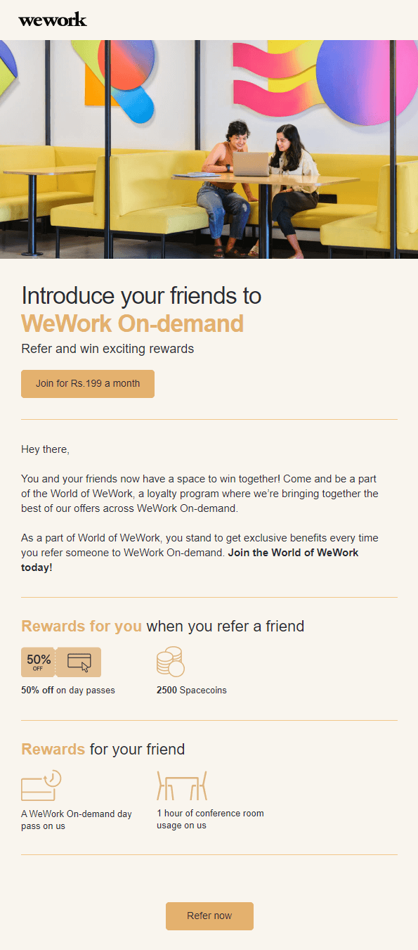 WeWork_referral_email_example