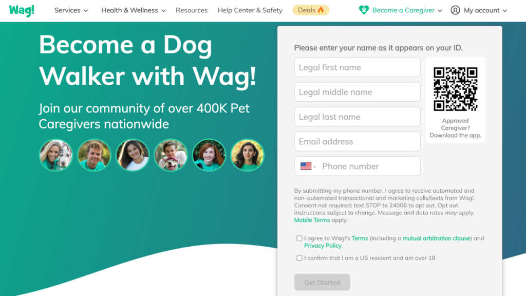 Wag_landing_page_example