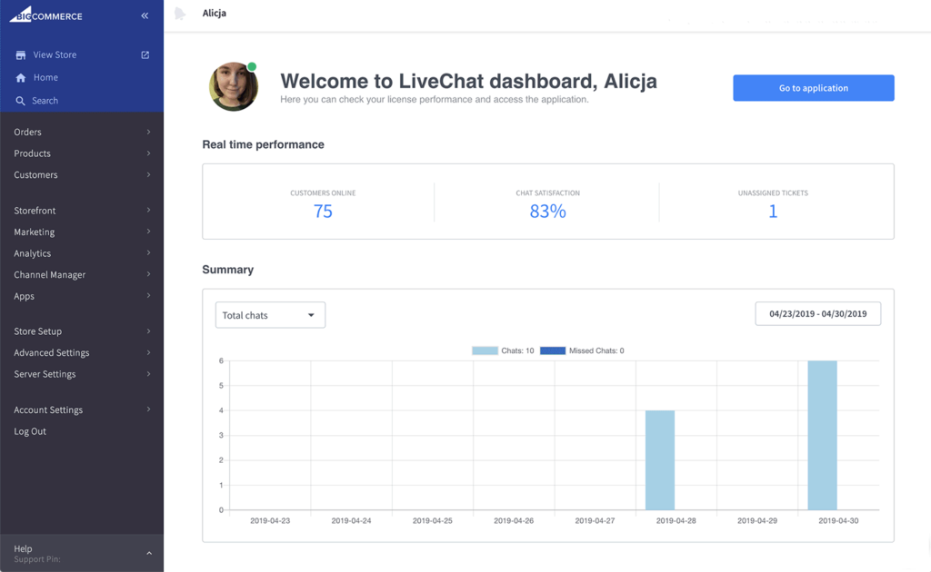 LiveChat_Dashboard