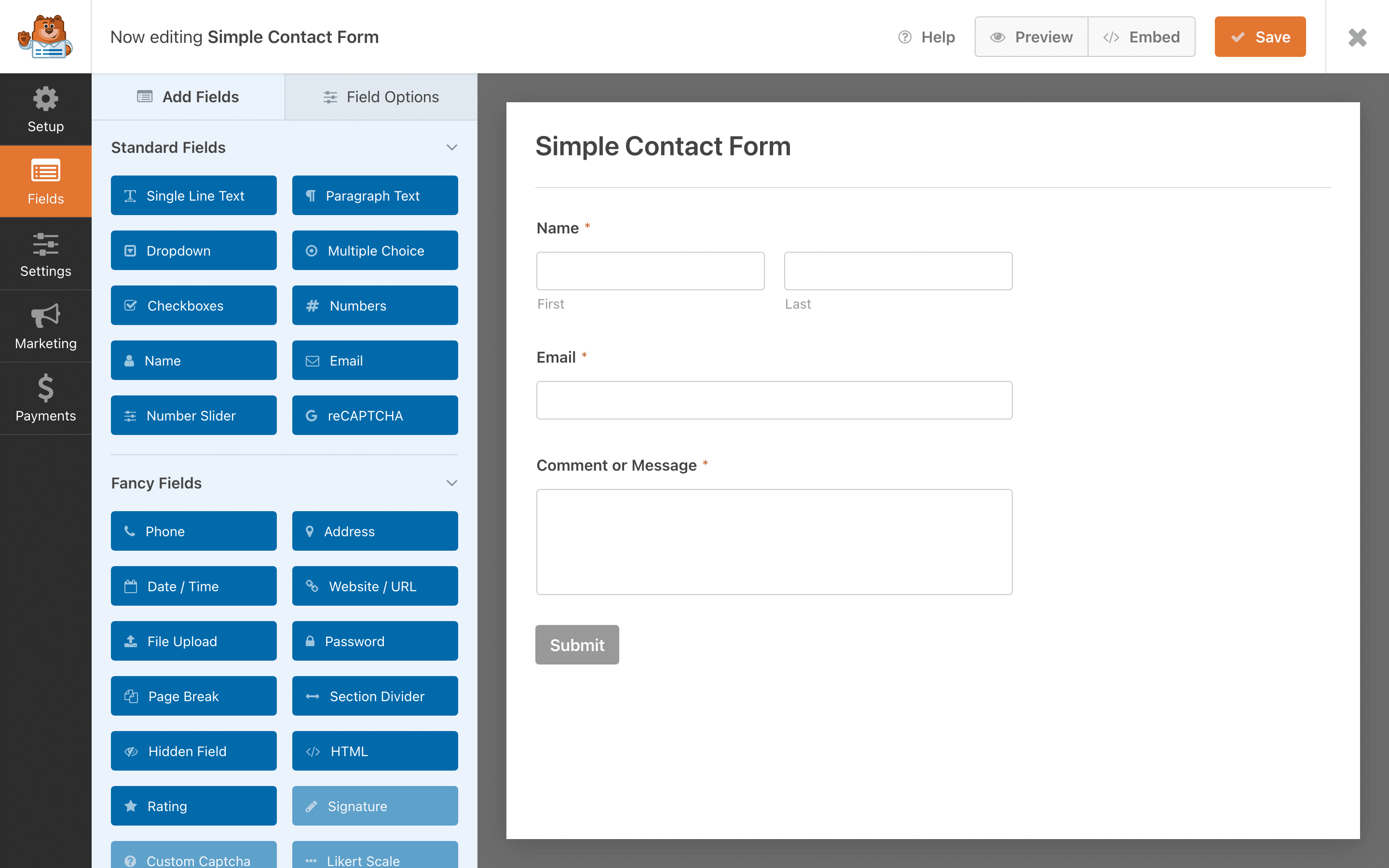 WPForm_dashboard