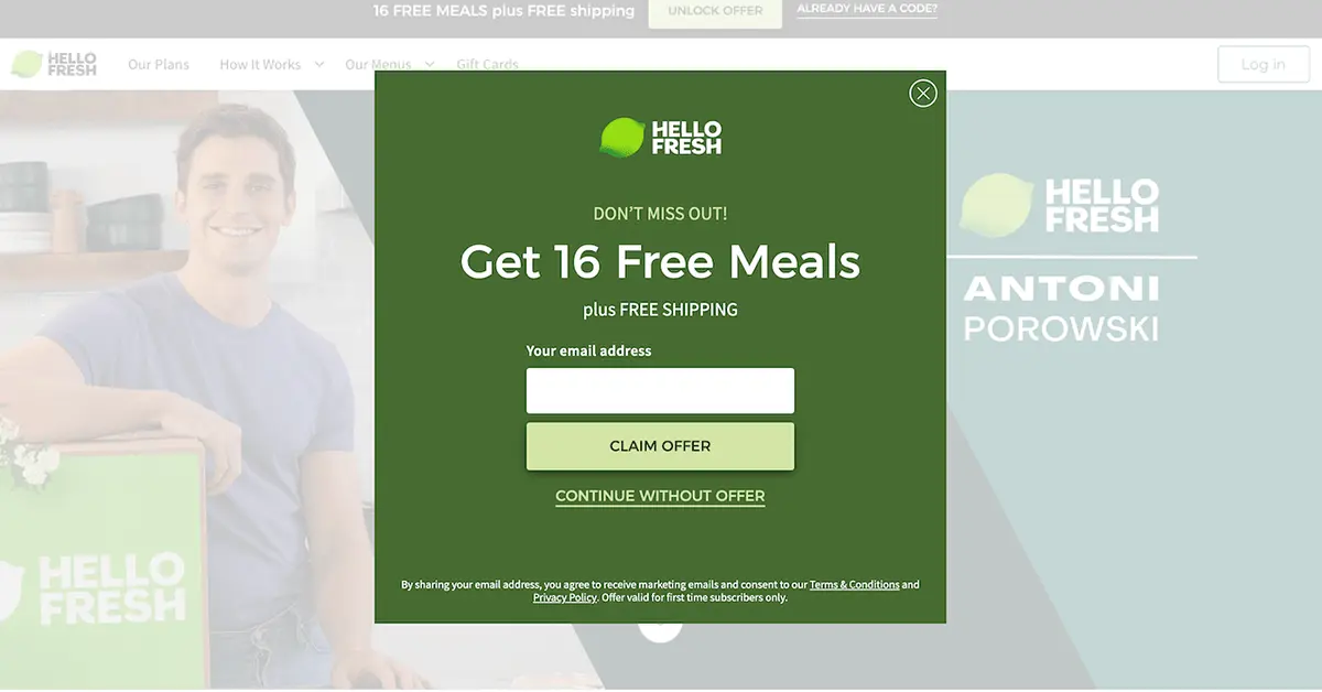 hellofresh_signup_form_example