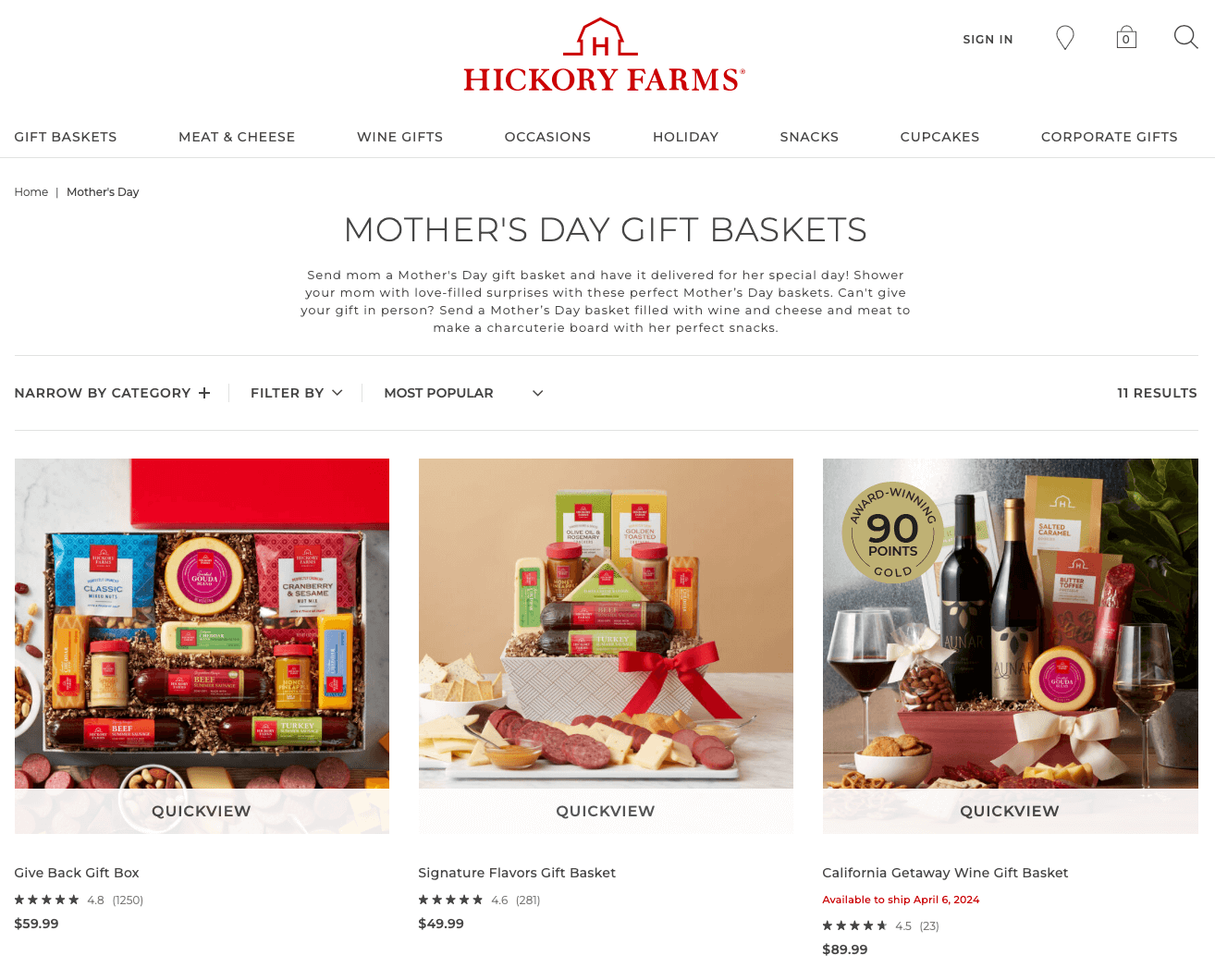HickoryFarms_mothers_day_promotion_examples