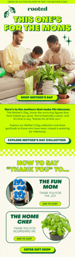 Rooted_mothers_day_email_example