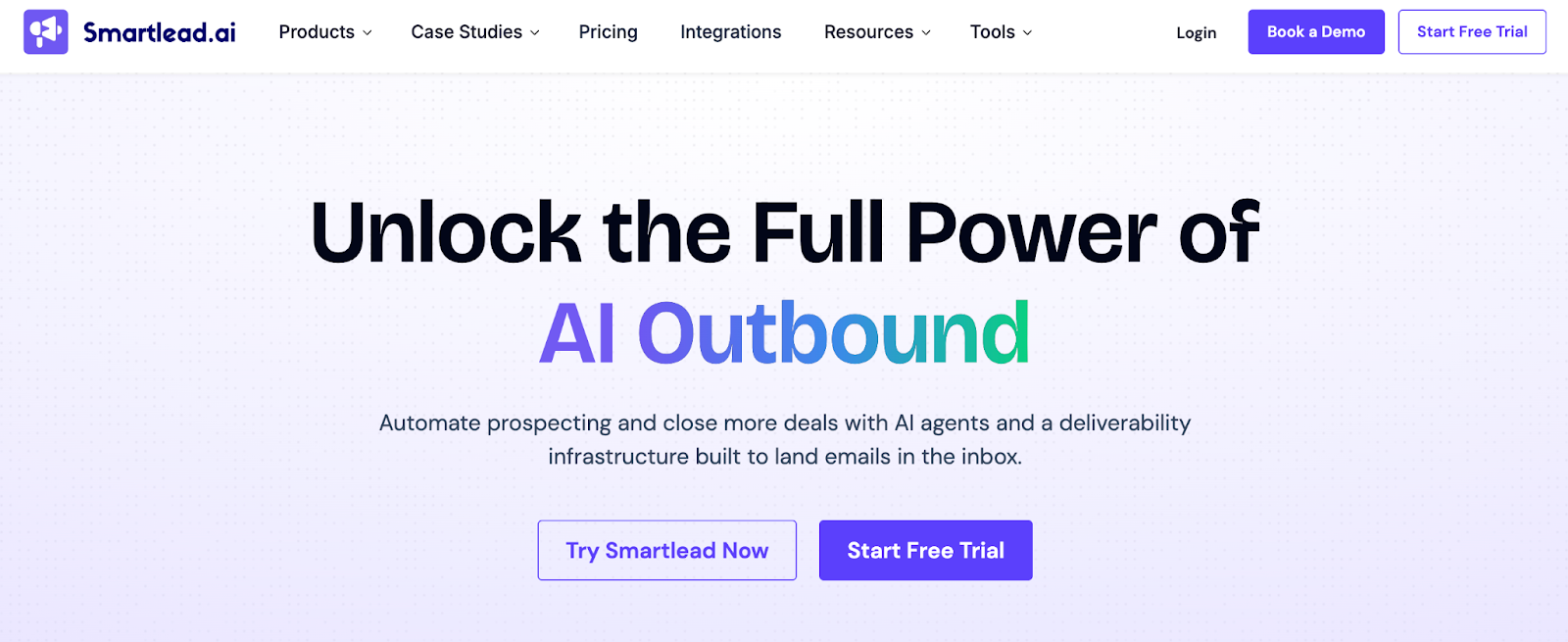 smartlead-homepage