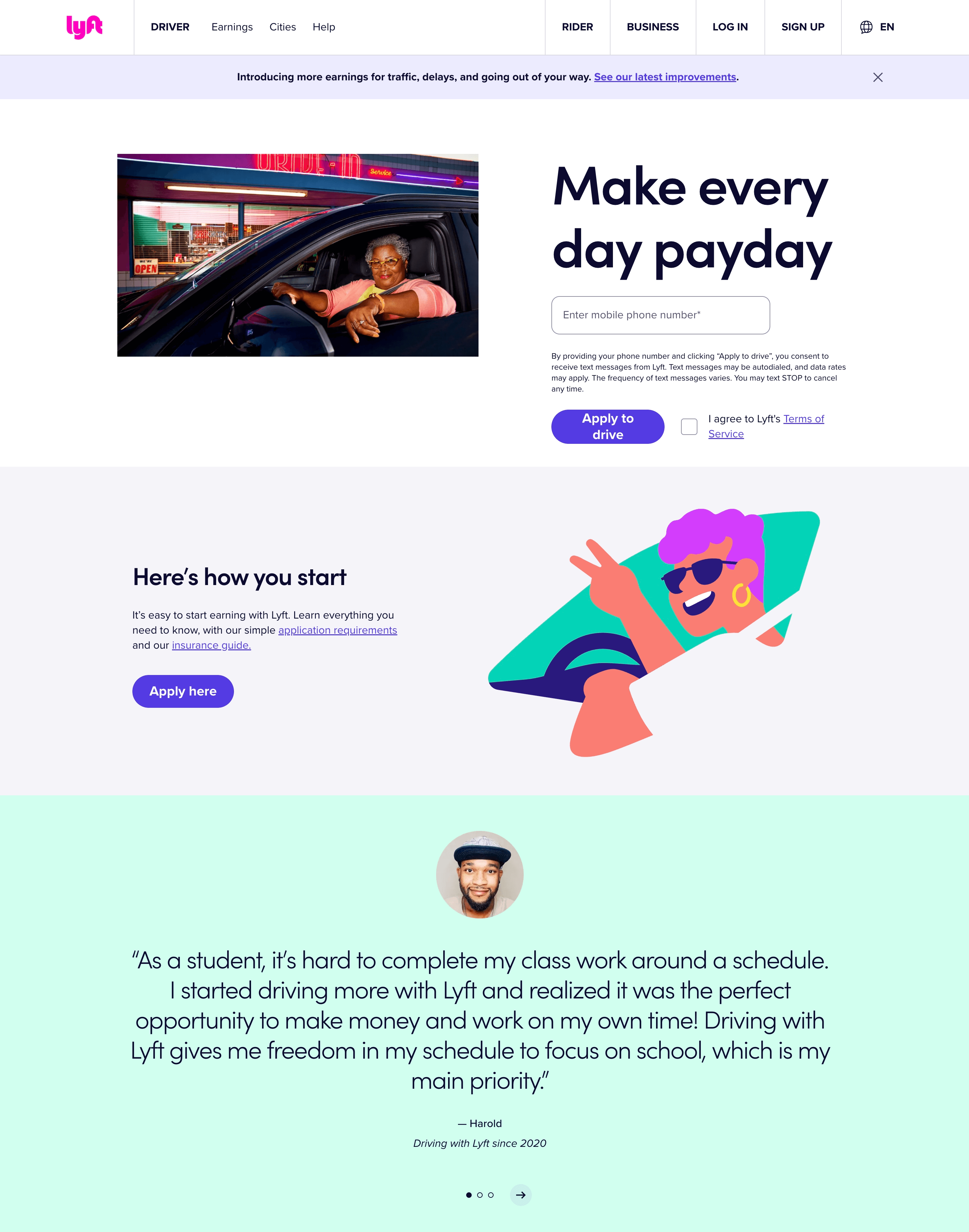 lyft-landing-page-example