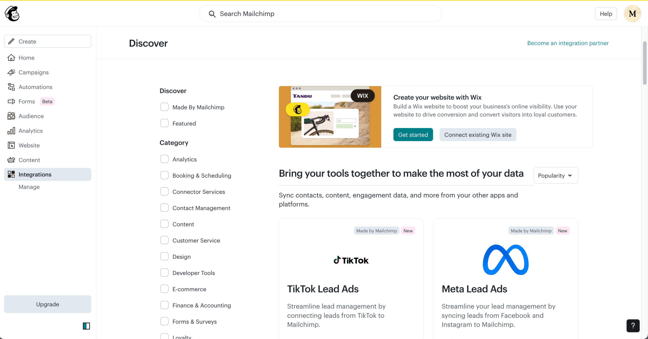 mailchimp-integrations