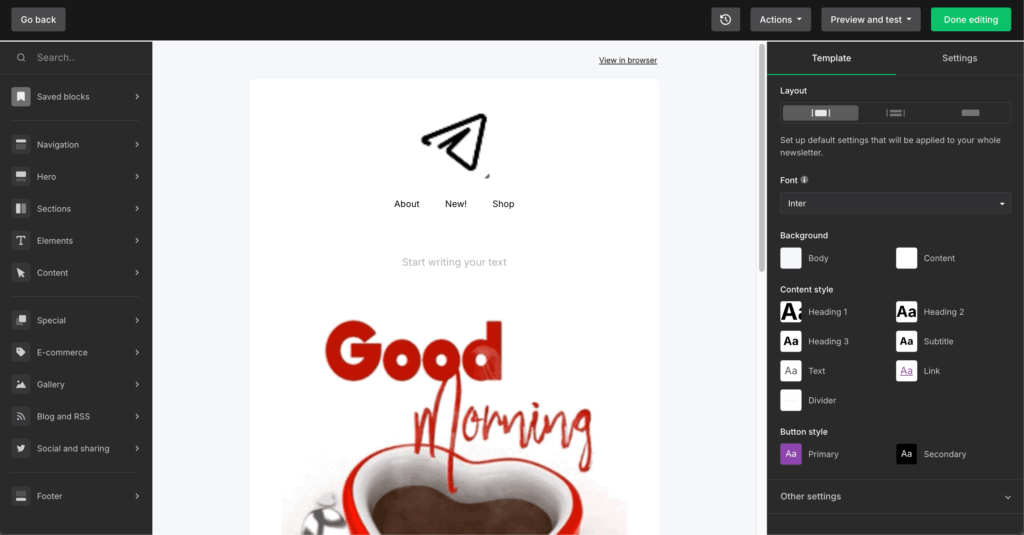 mailerlite-email-campaign
