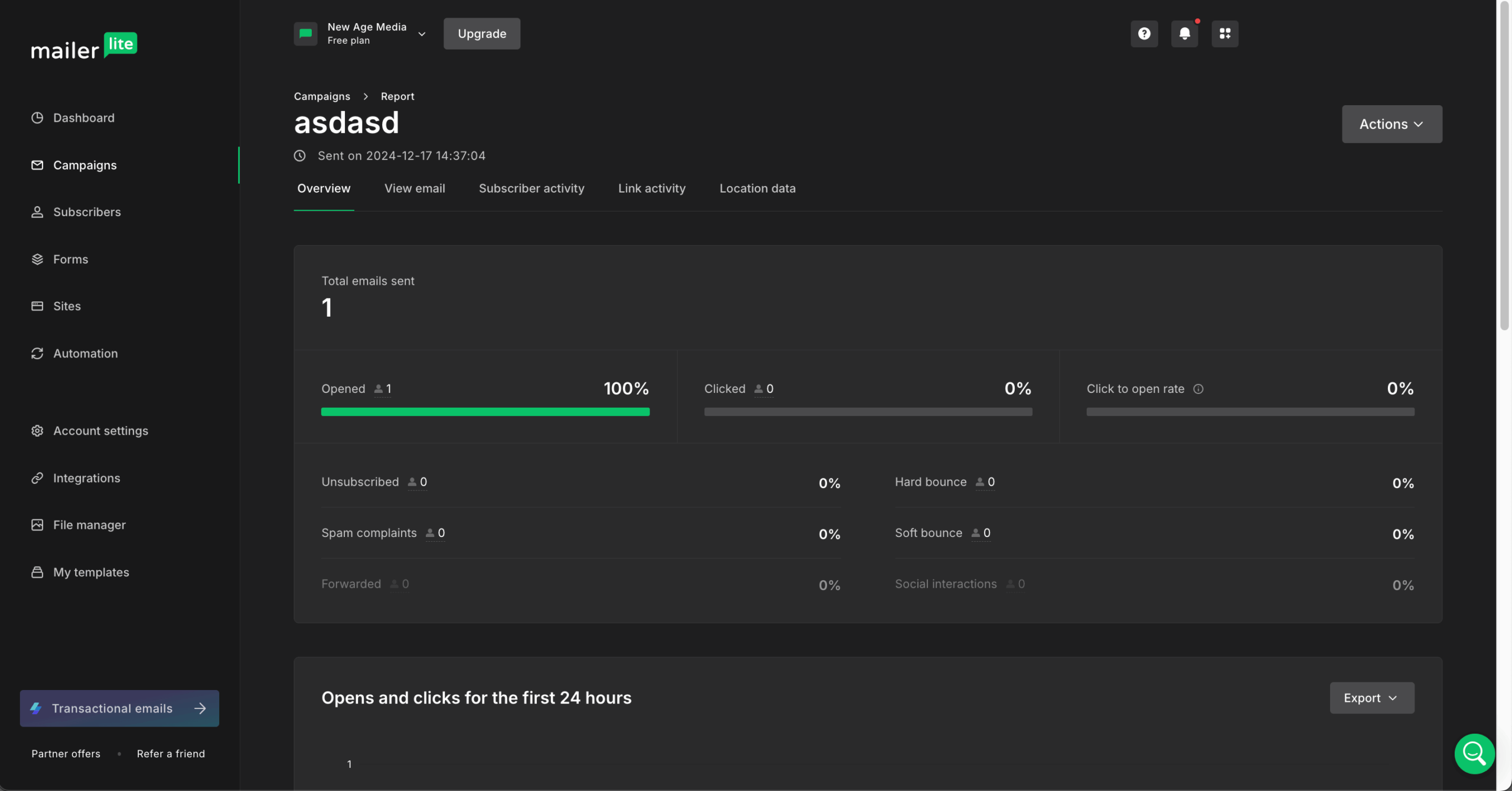 mailerlite-reports