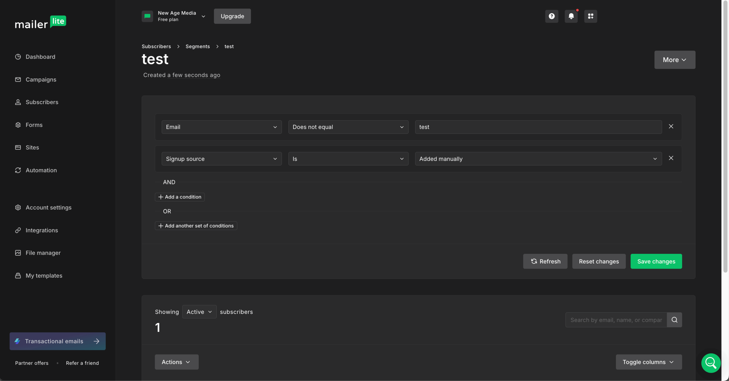 mailerlite-subscriber-management