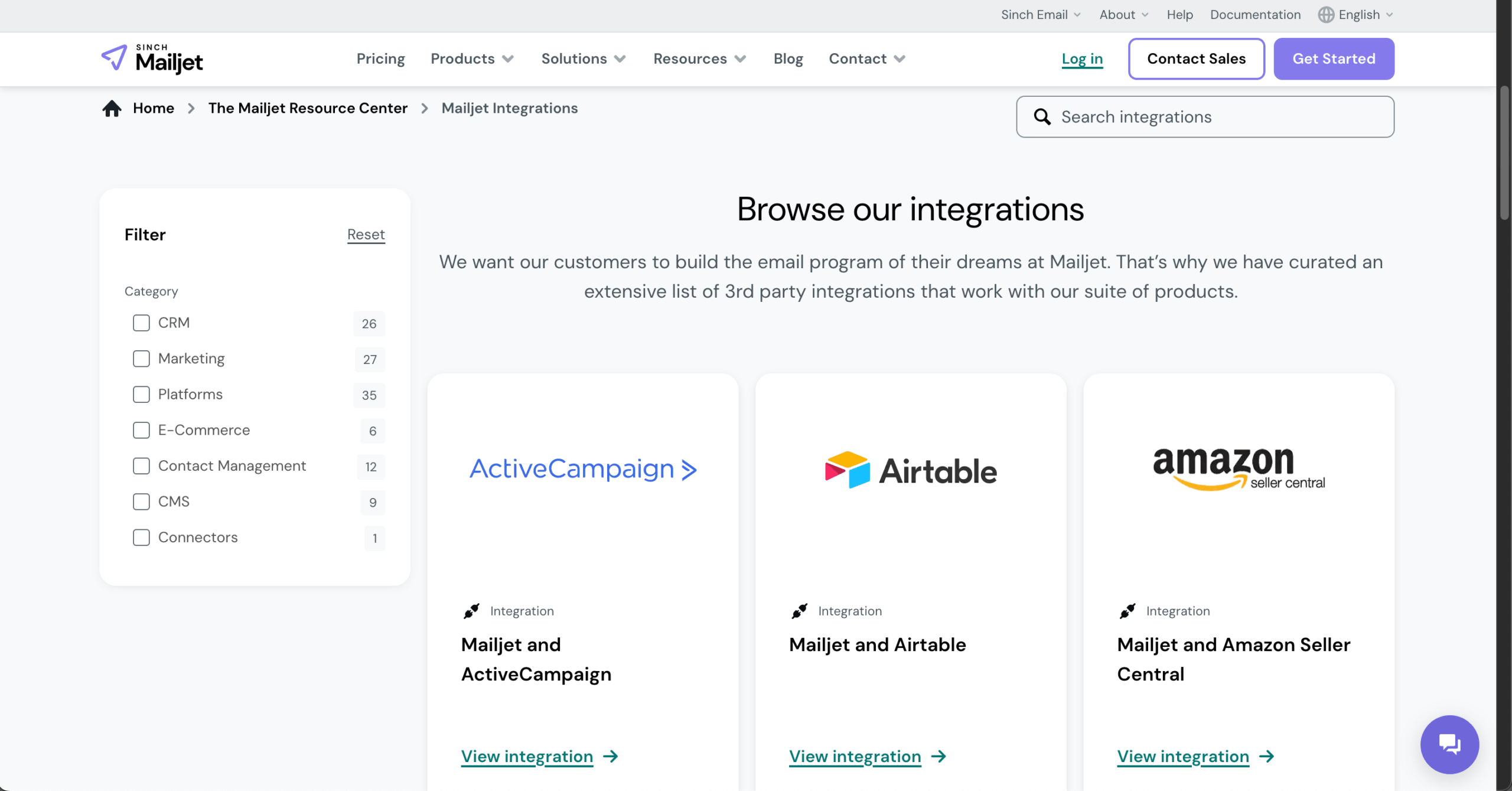 mailjet-integrations