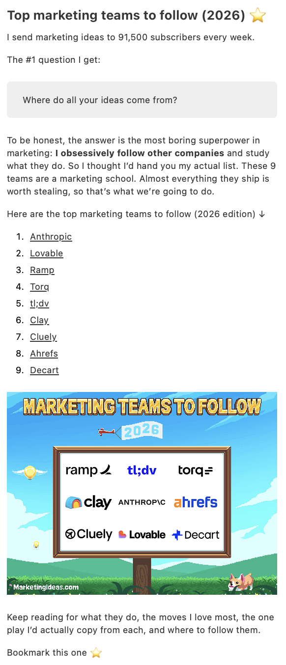 toms-marketing-ideas-newsletter