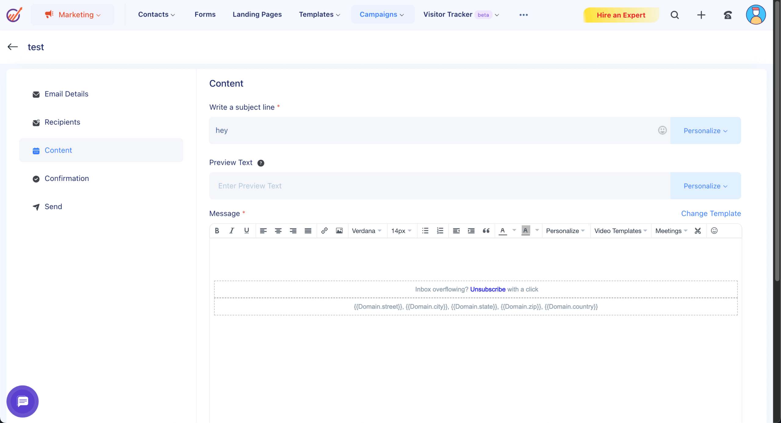engagebay-email-campaign