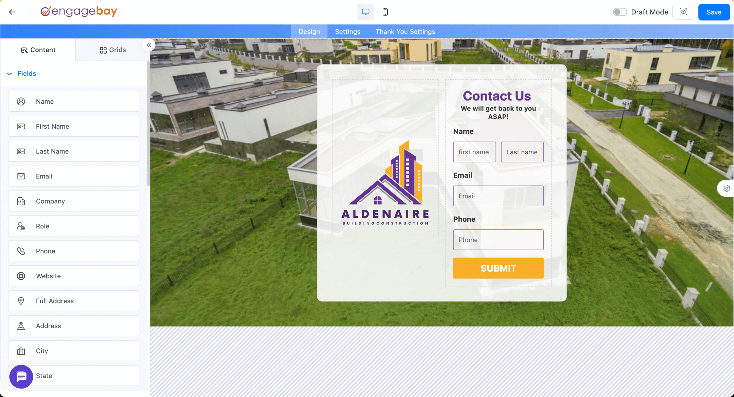 engagebay-forms