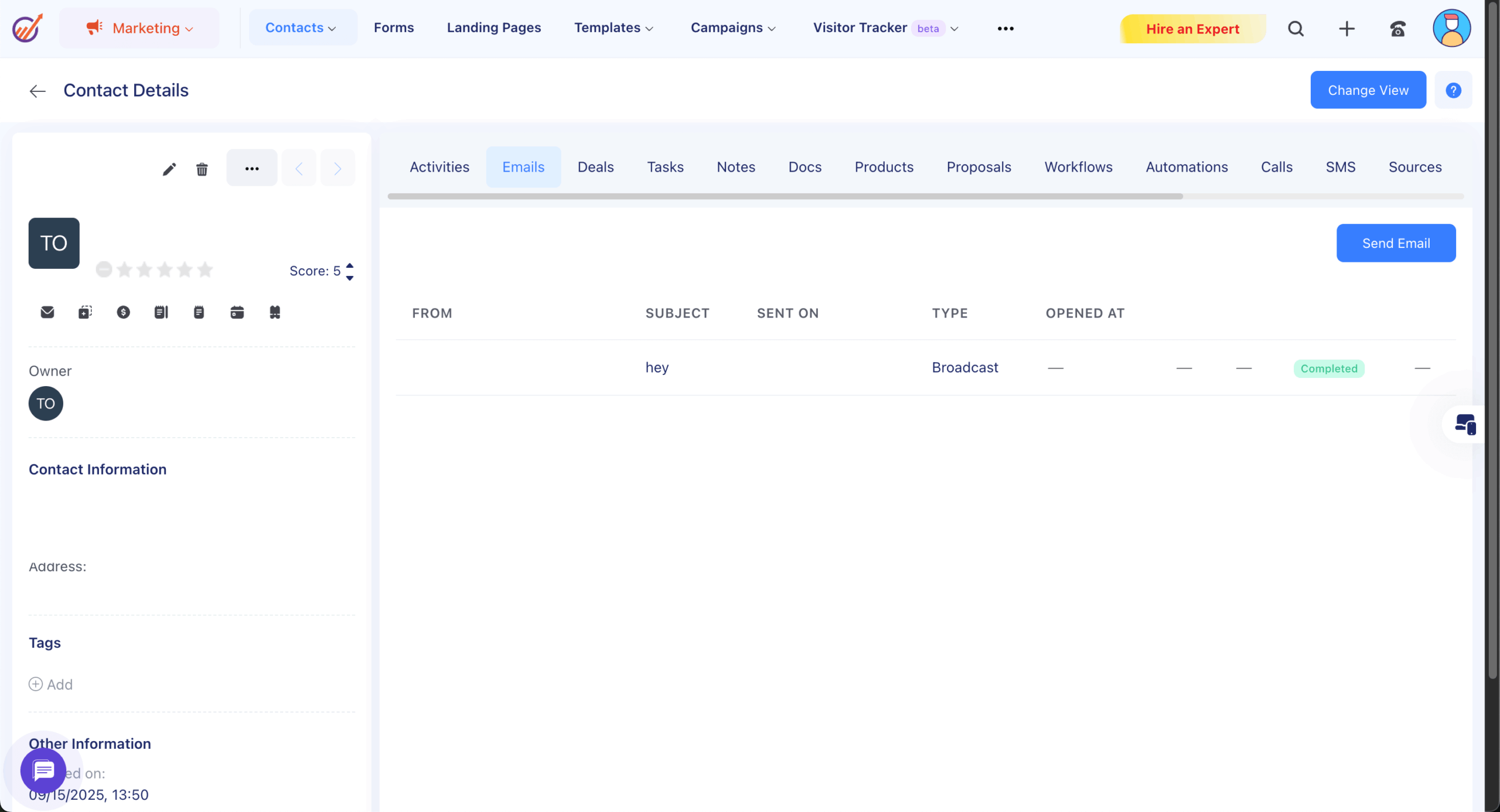 engagebay-subscriber-management