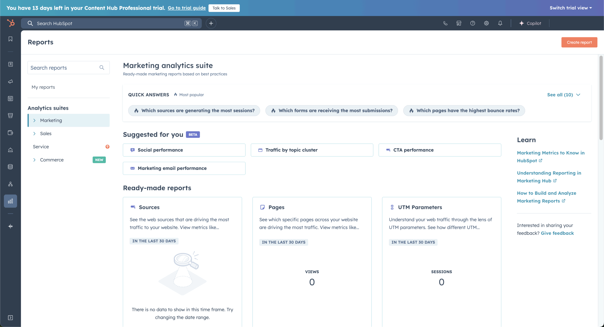 hubspot-reports