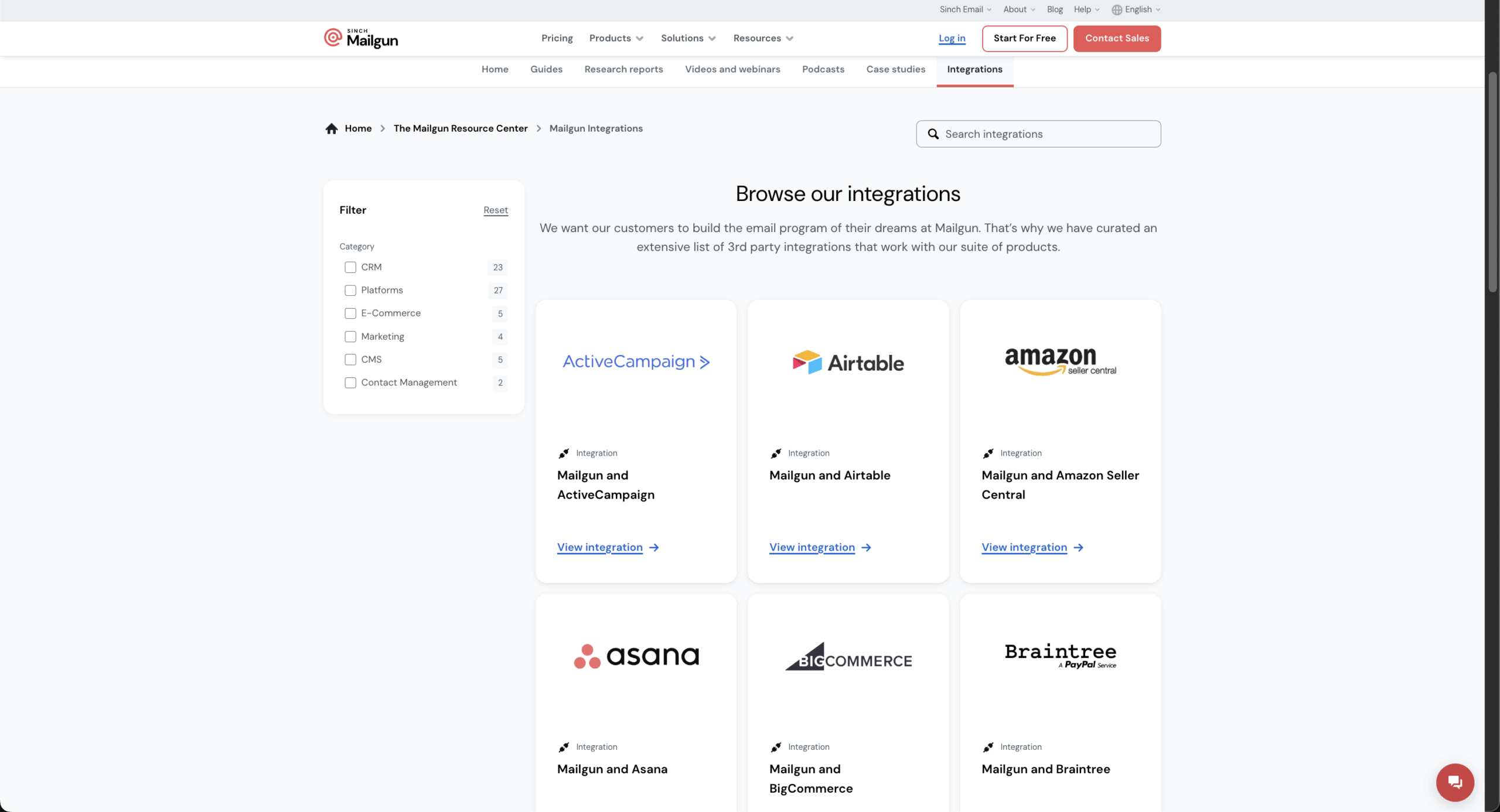 mailgun-integrations