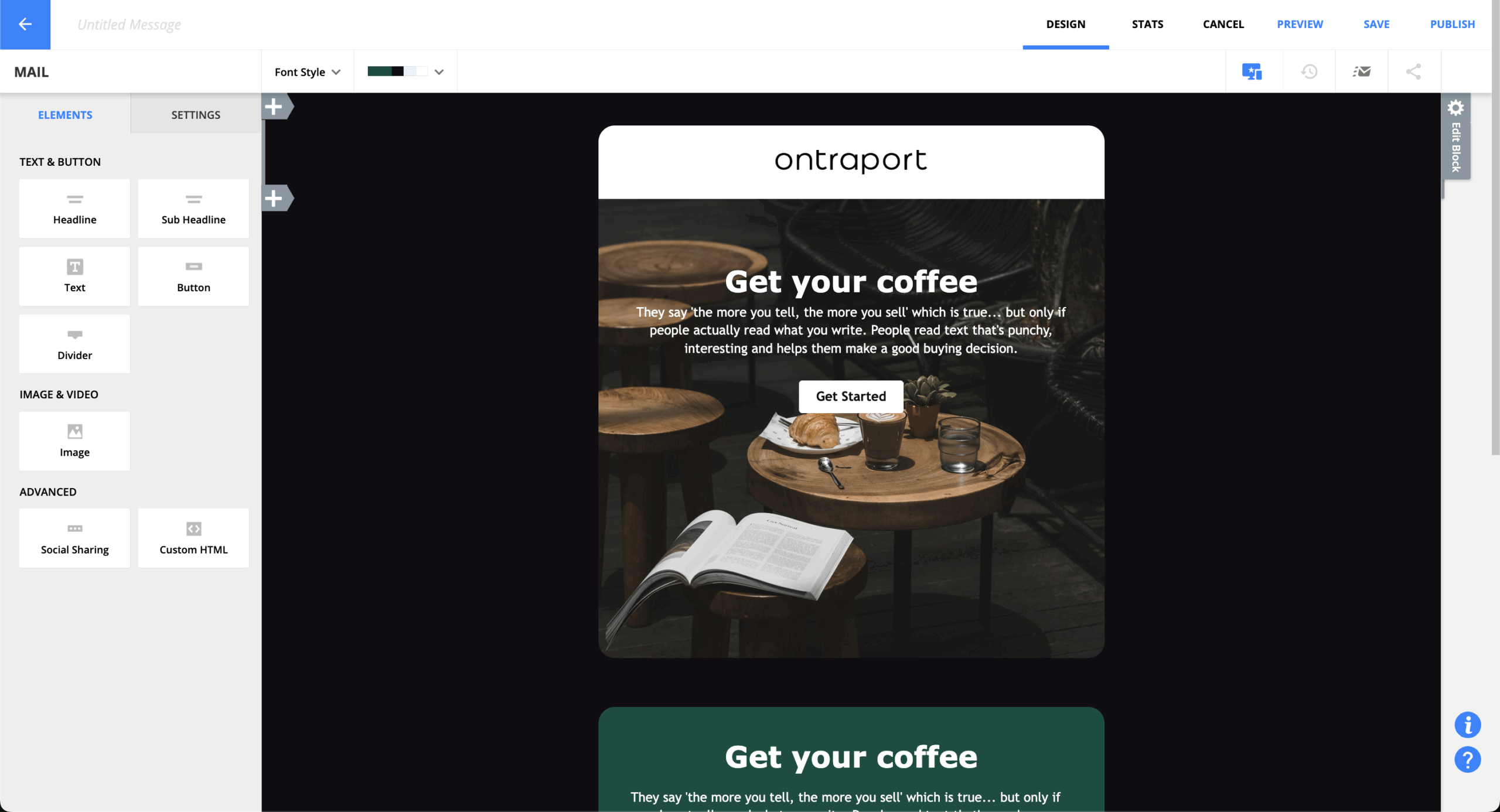 ontraport-email-campaigns