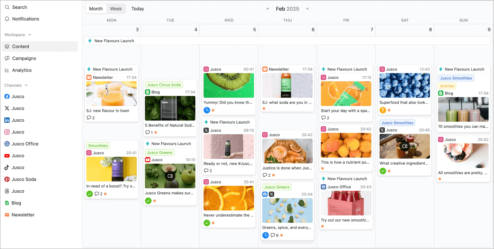 Planable-dashboard