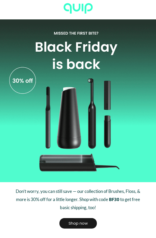 quip-black-friday-newsletter-quip