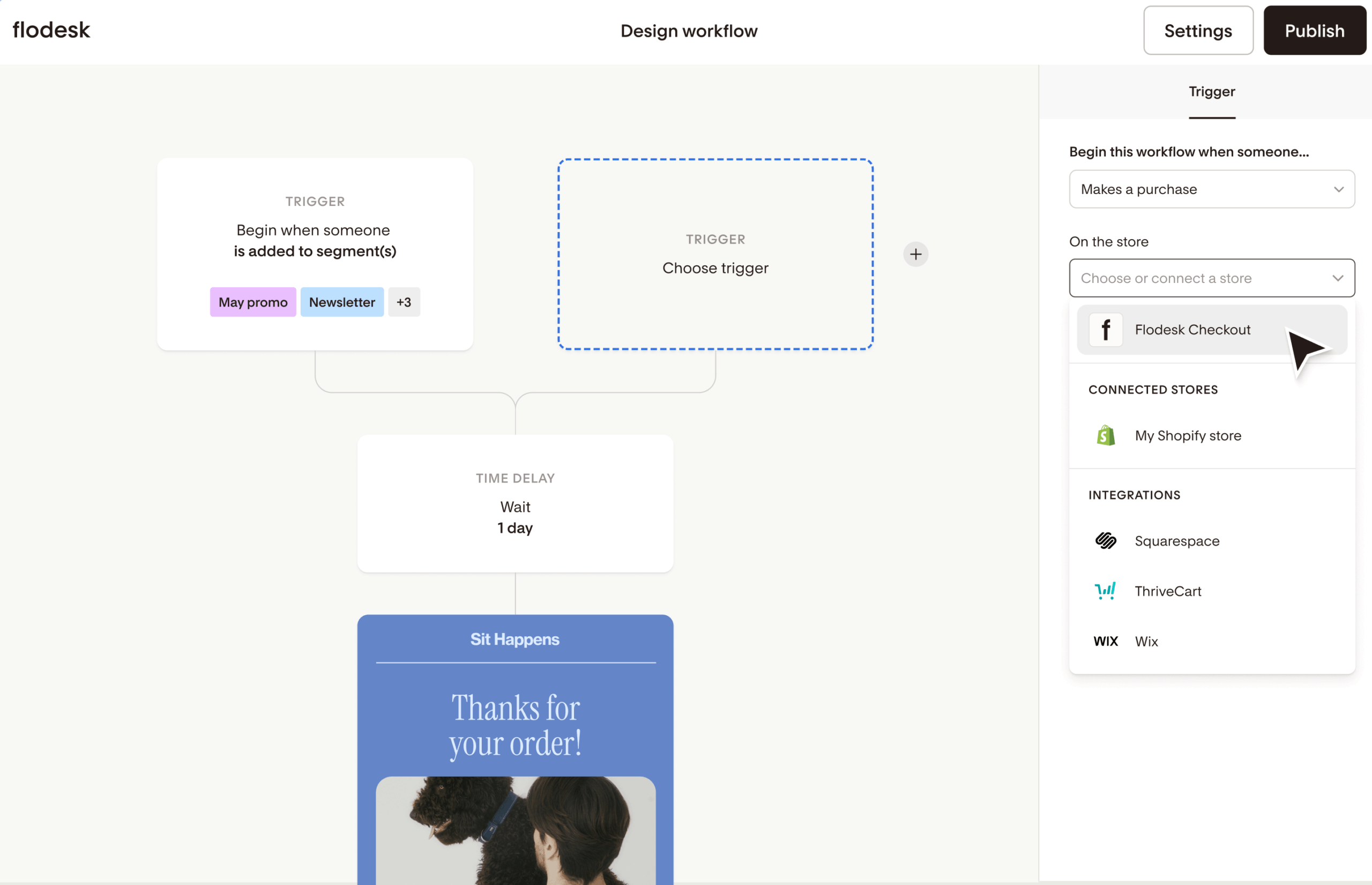 Flodesk-automation-builder