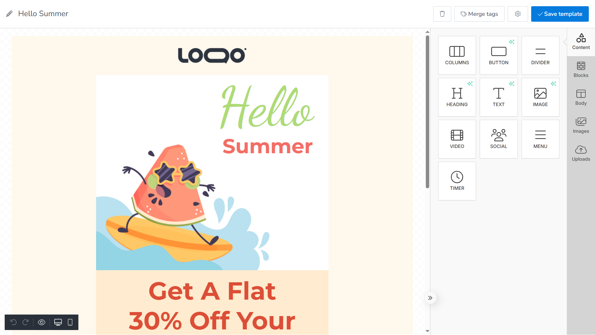MailBluster-email-builder