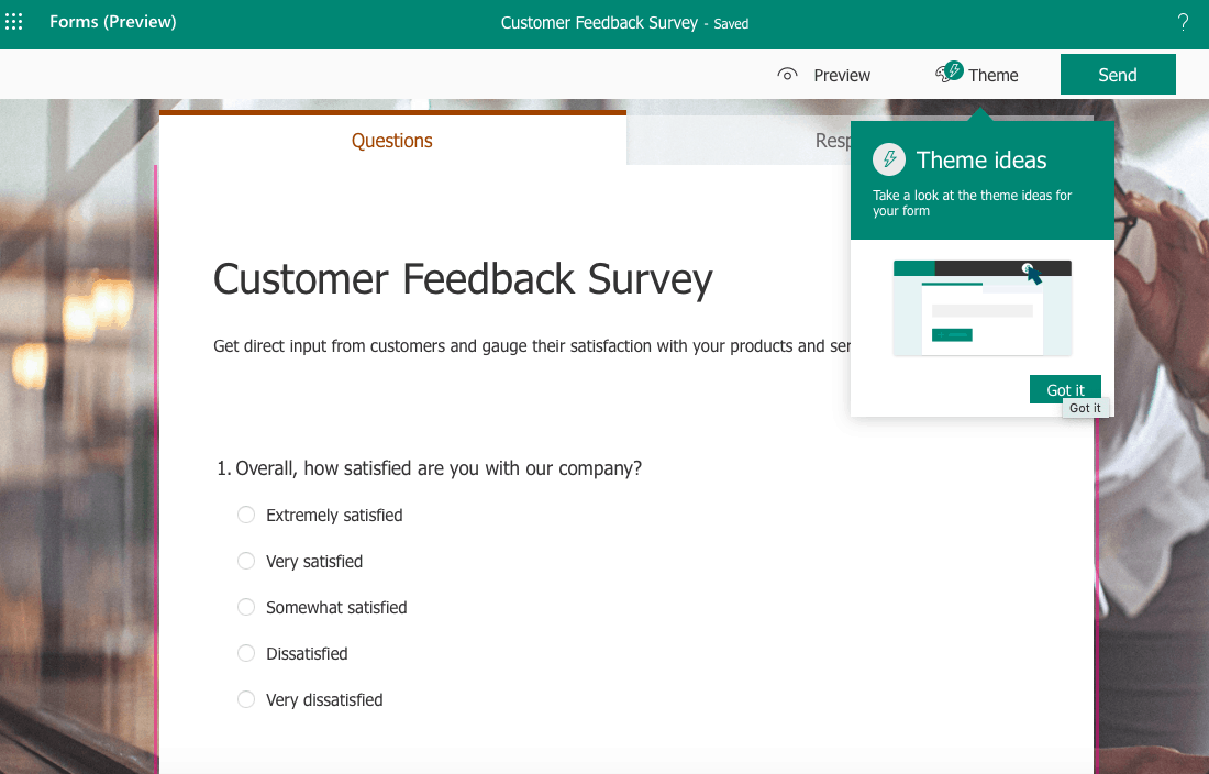 Microsoft-Forms-builder