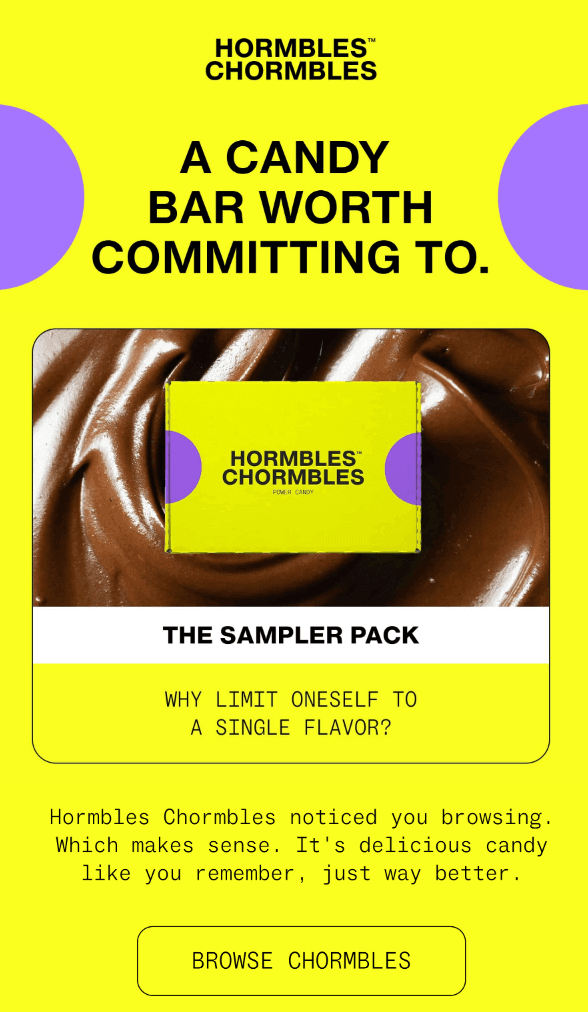 hormbles-chormbles-email-example