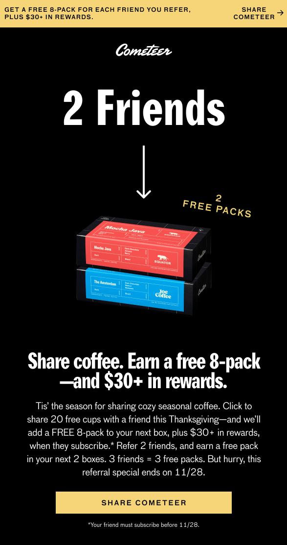 referral-email-cometeer