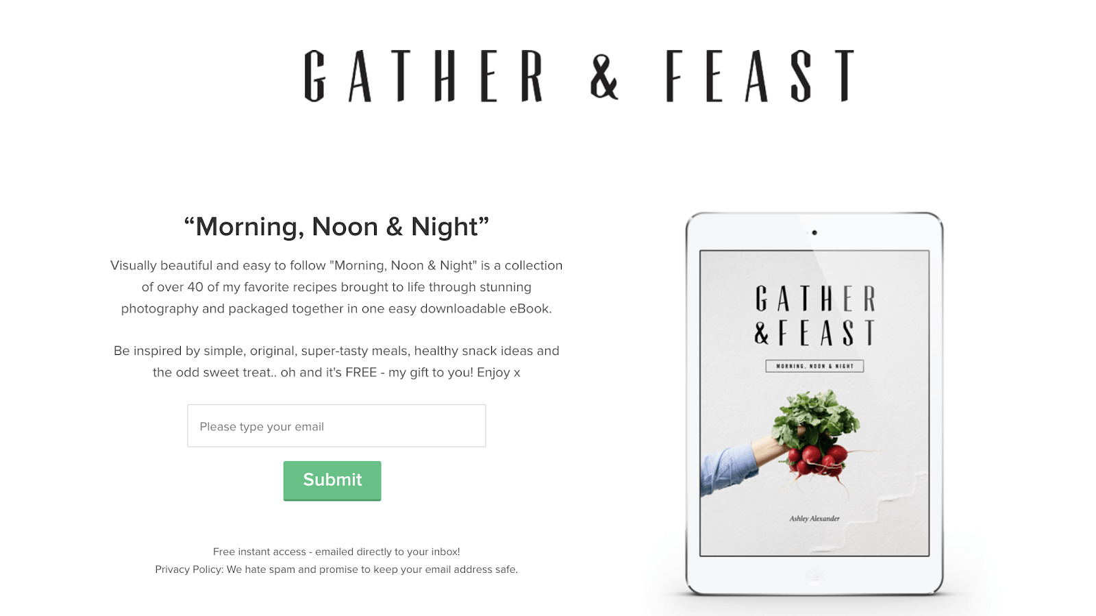 gather-and-feast-landing-page