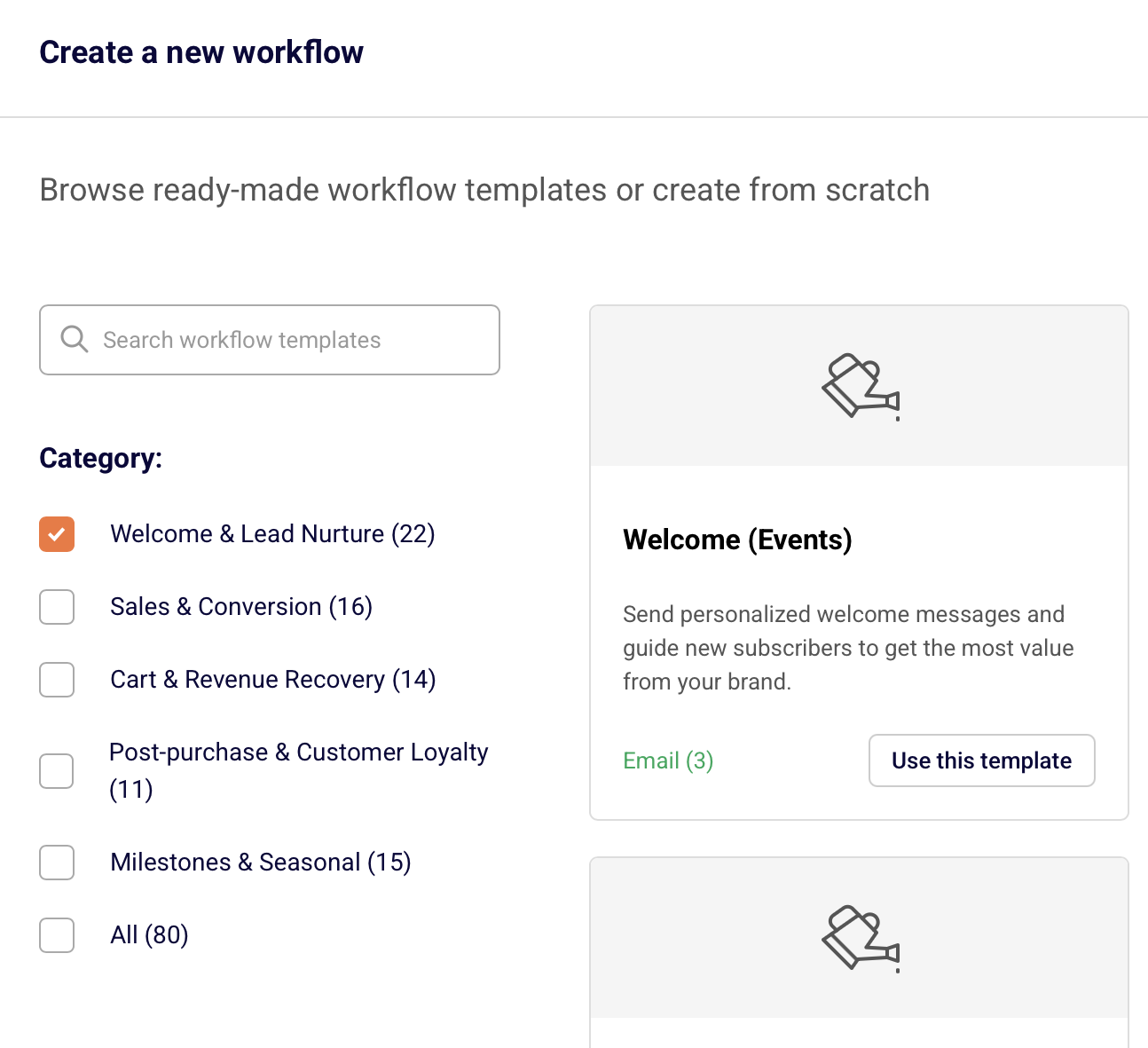 sender-automation-categories