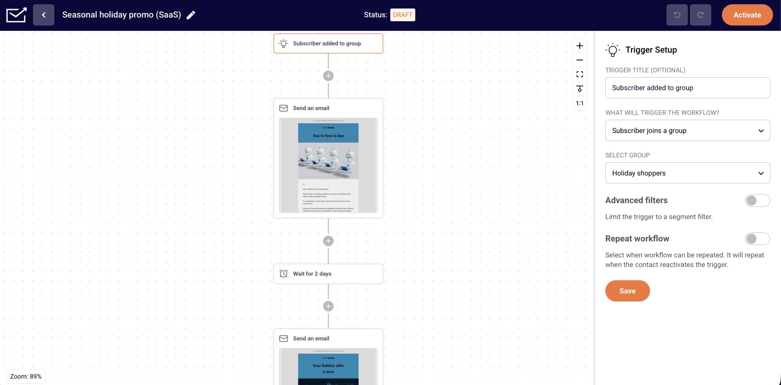 sender-automation-holiday-promo-saas